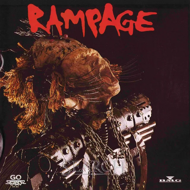 Official album cover art for the release Rampage by Search