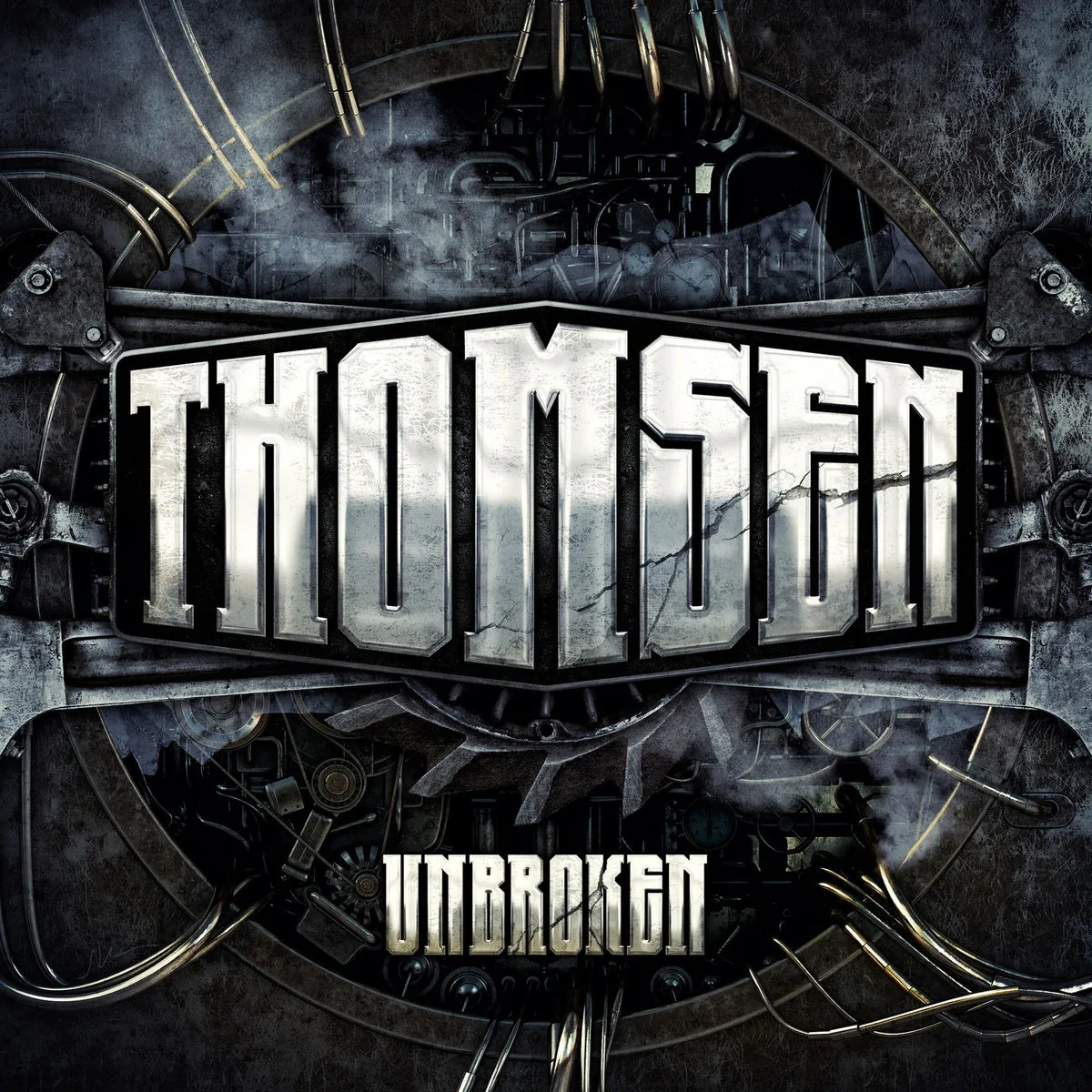 Official album cover art for the release Unbroken by Thomsen