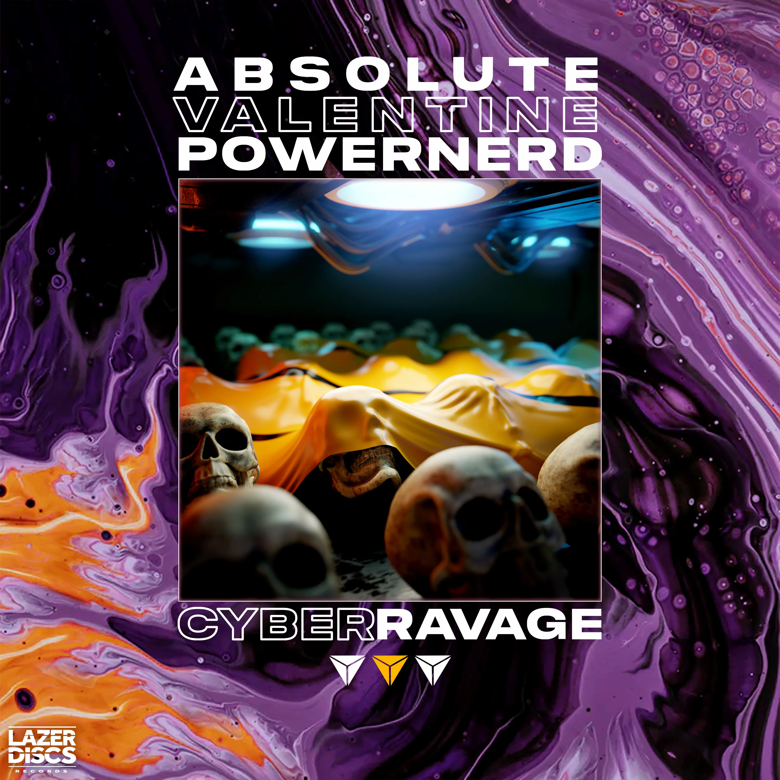 Official album cover art for the release Cyber Ravage by Powernerd