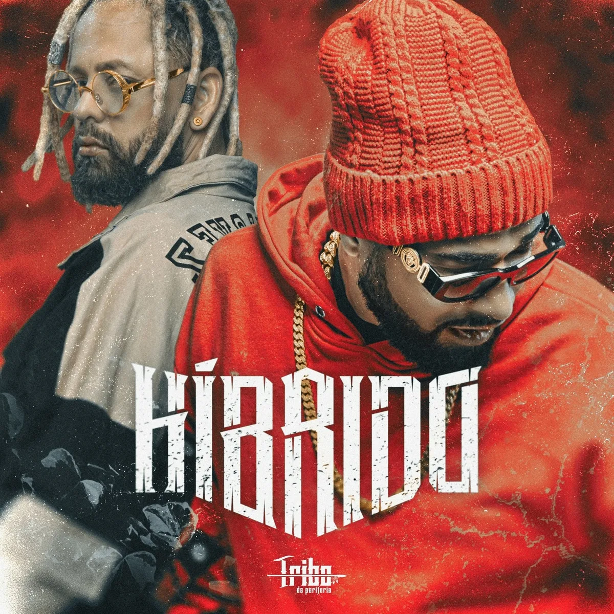 Official album cover art for the release Híbrido by Tribo da Periferia