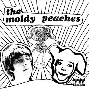 Official album cover art for the release The Moldy Peaches by The Moldy Peaches