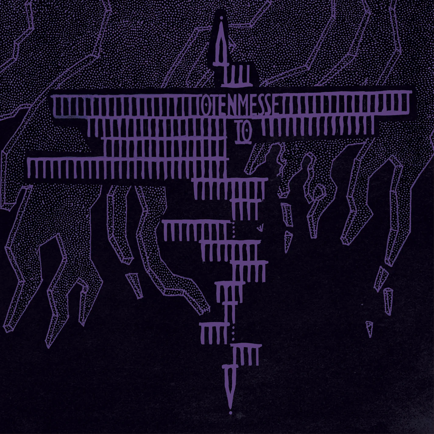 Official album cover art for the release To by Totenmesse