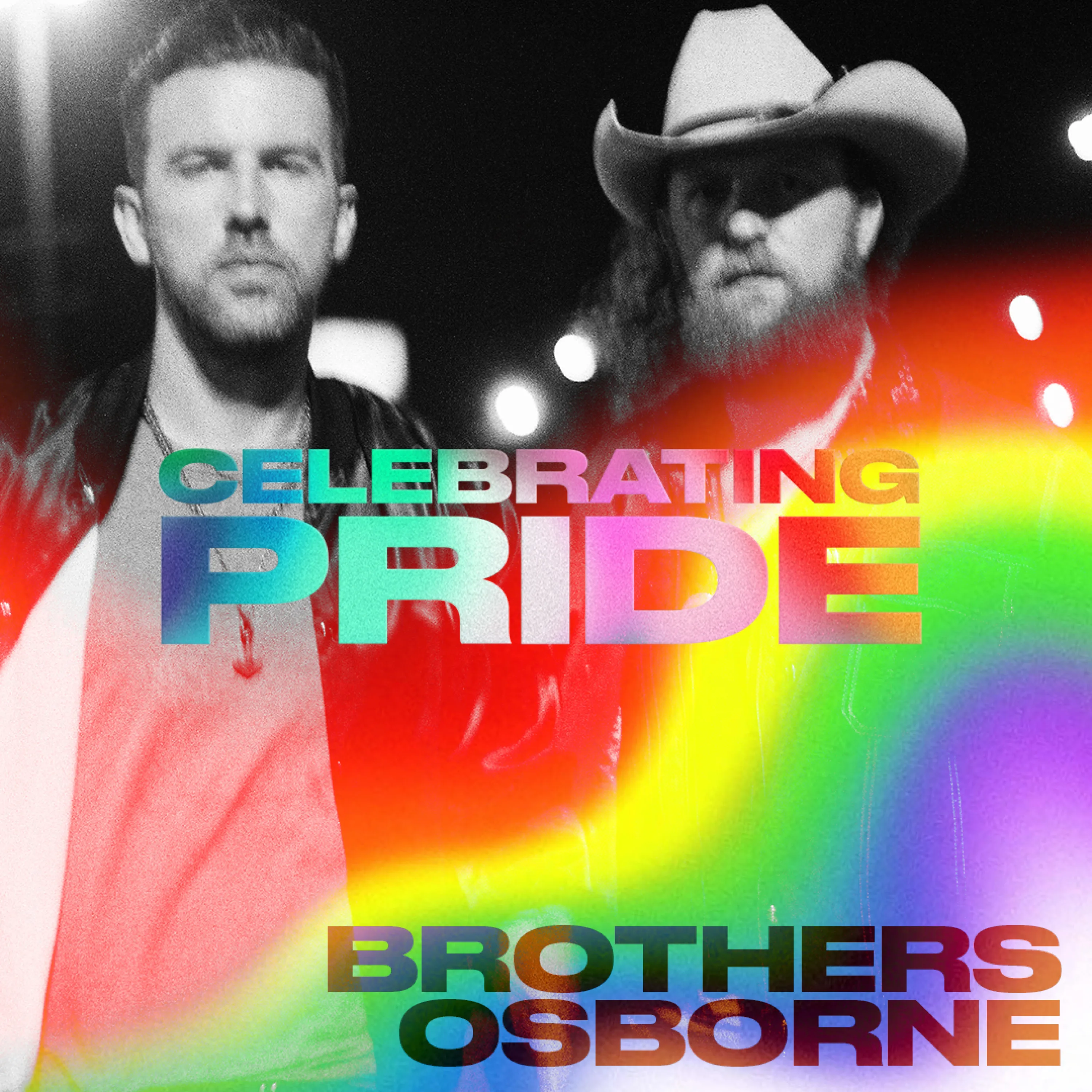 Official album cover art for the release Brothers Osborne: Celebrating Pride by Brothers Osborne