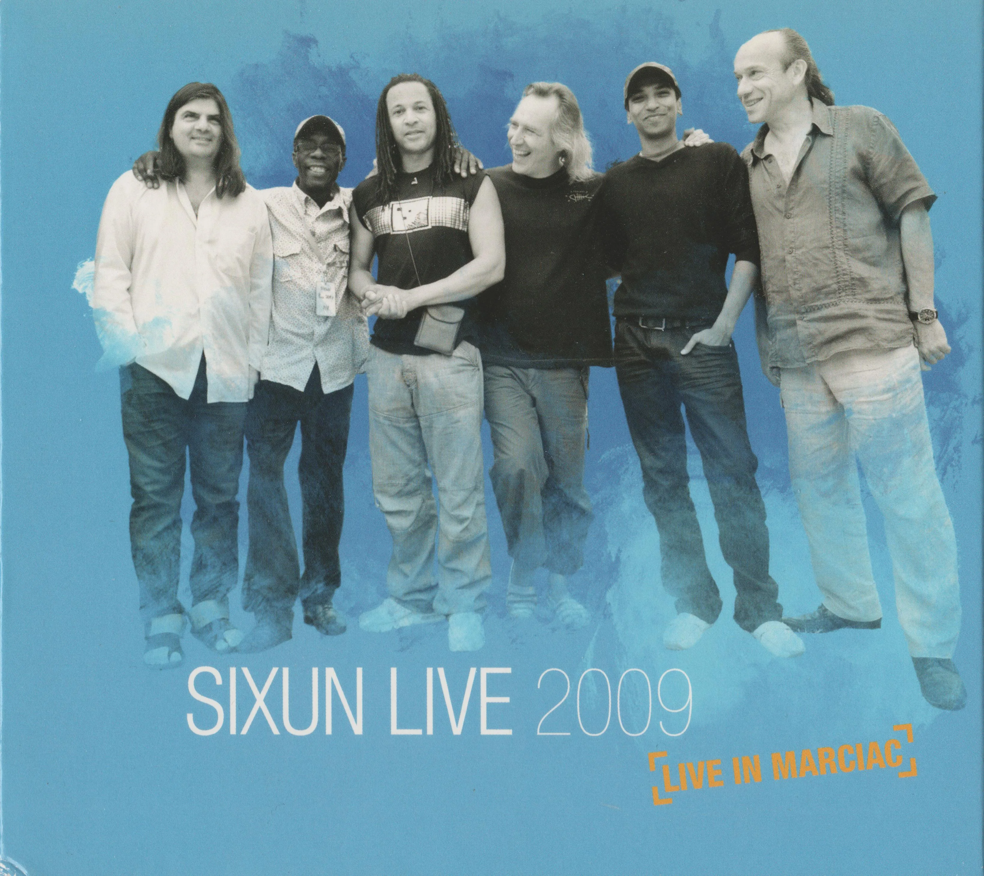 Official album cover art for the release Live in Marciac by Sixun