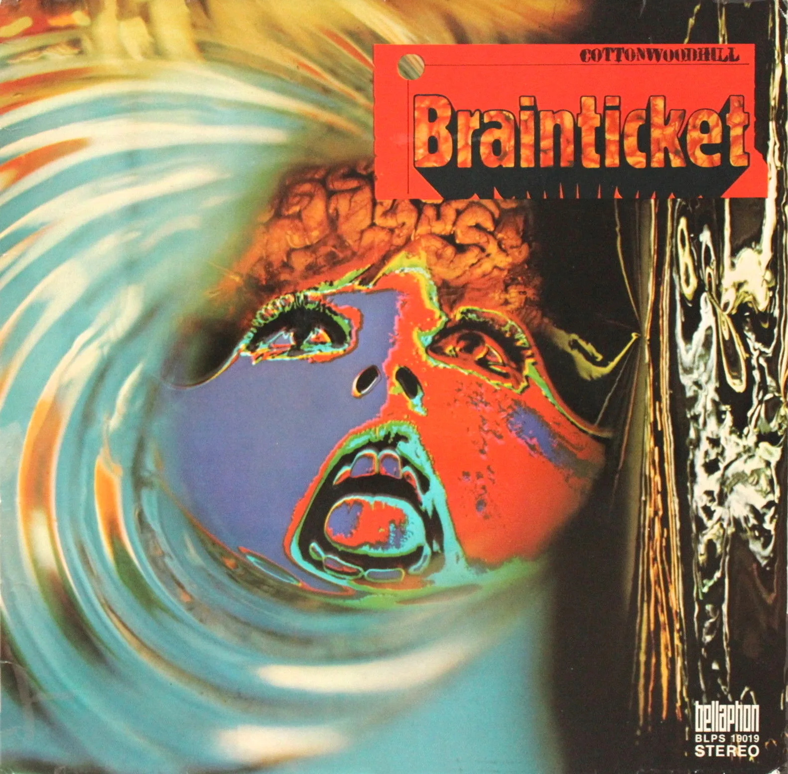 Official album cover art for the release Cottonwoodhill by Brainticket