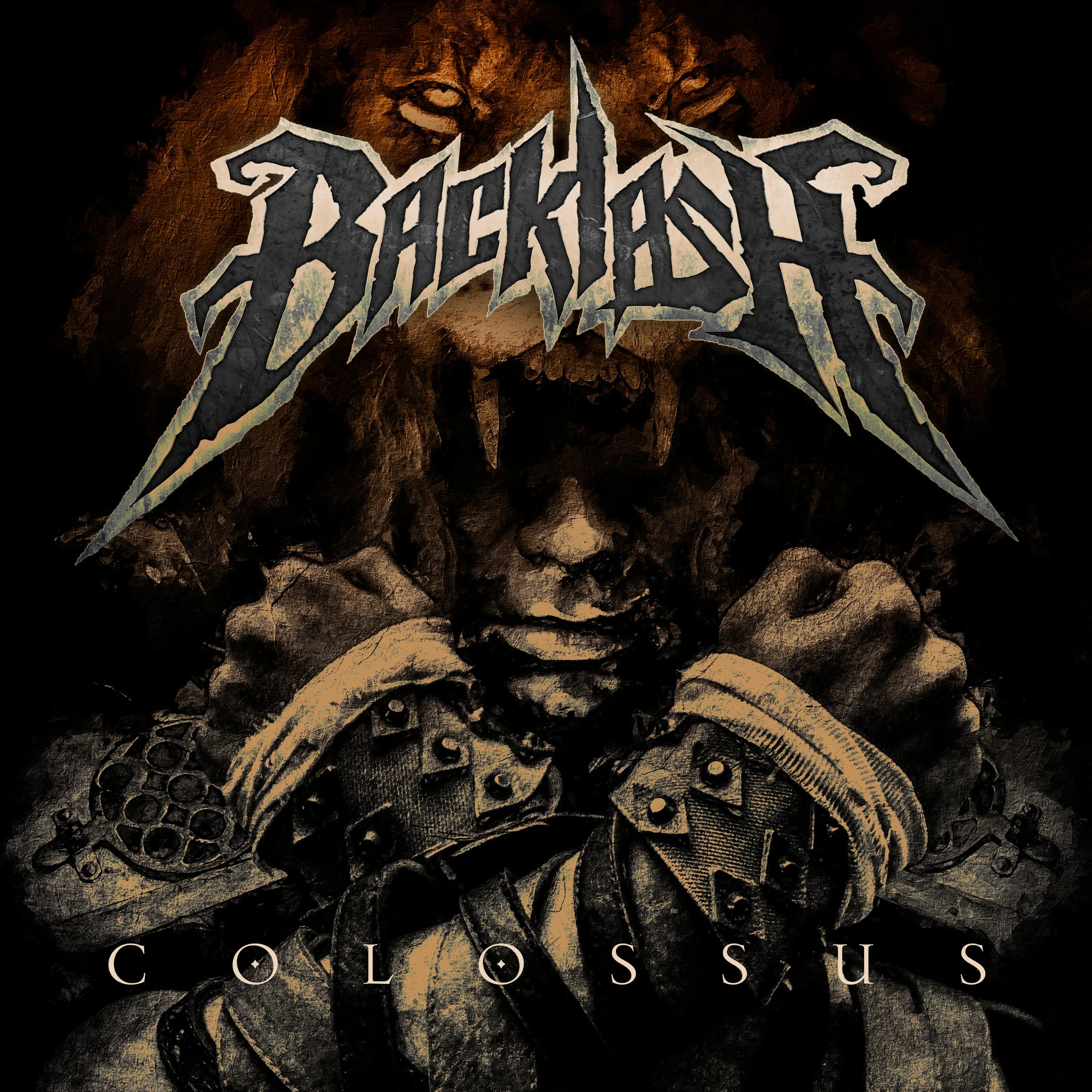 Official album cover art for the release Colossus by Backlash
