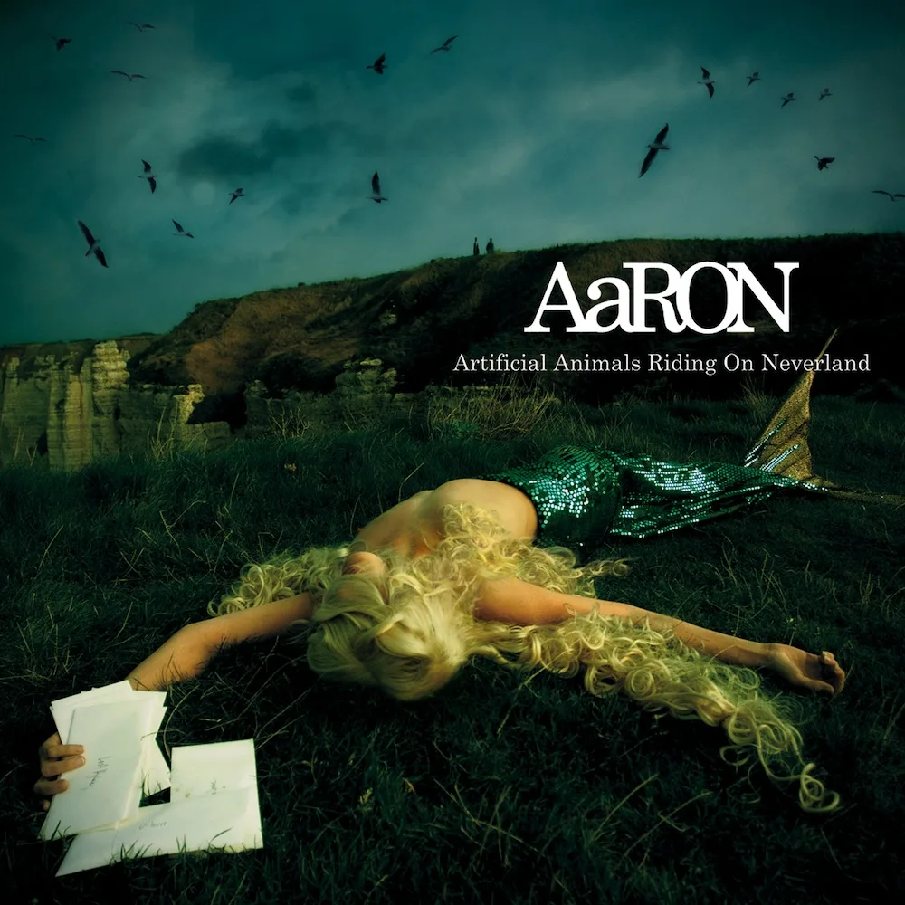 Official album cover art for the release Artificial Animals Riding on Neverland by AaRON