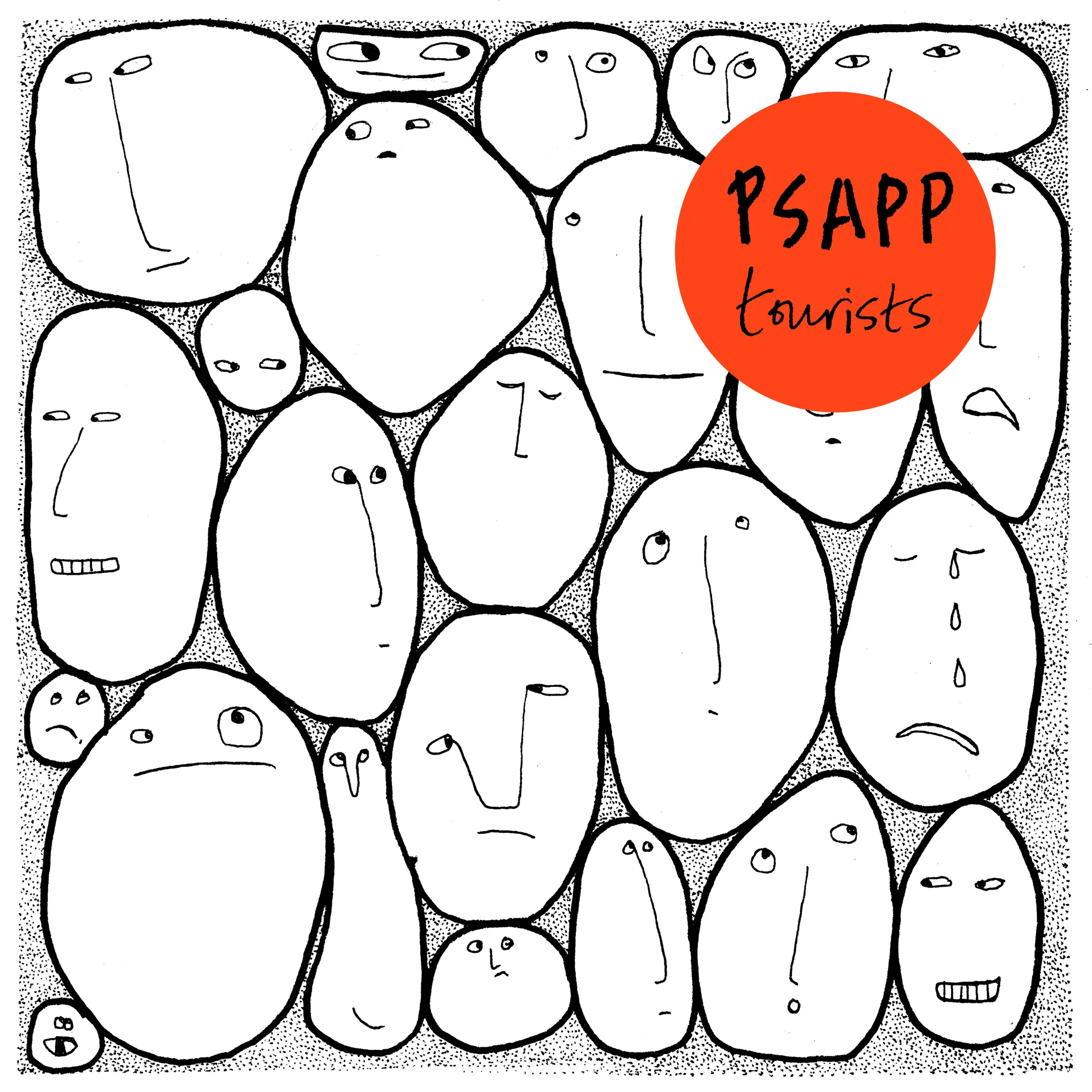 Official album cover art for the release Tourists by Psapp
