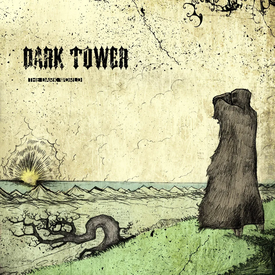Official album cover art for the release The Dark World by Dark Tower