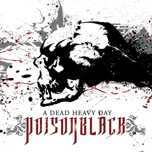 Official album cover art for the release A Dead Heavy Day by Poisonblack