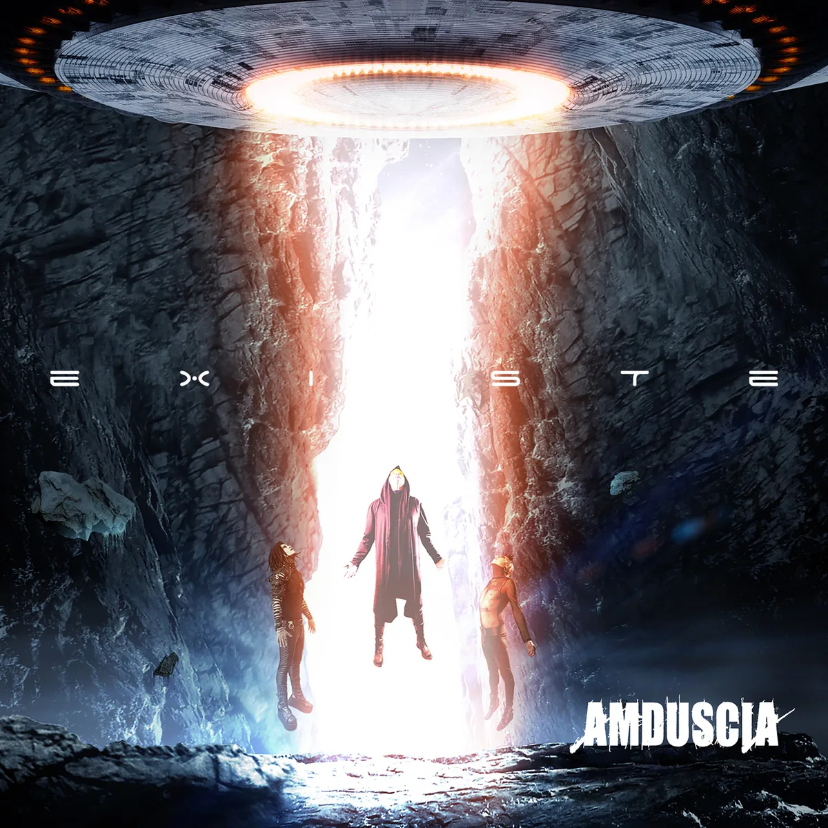 Official album cover art for the release Existe by Amduscia