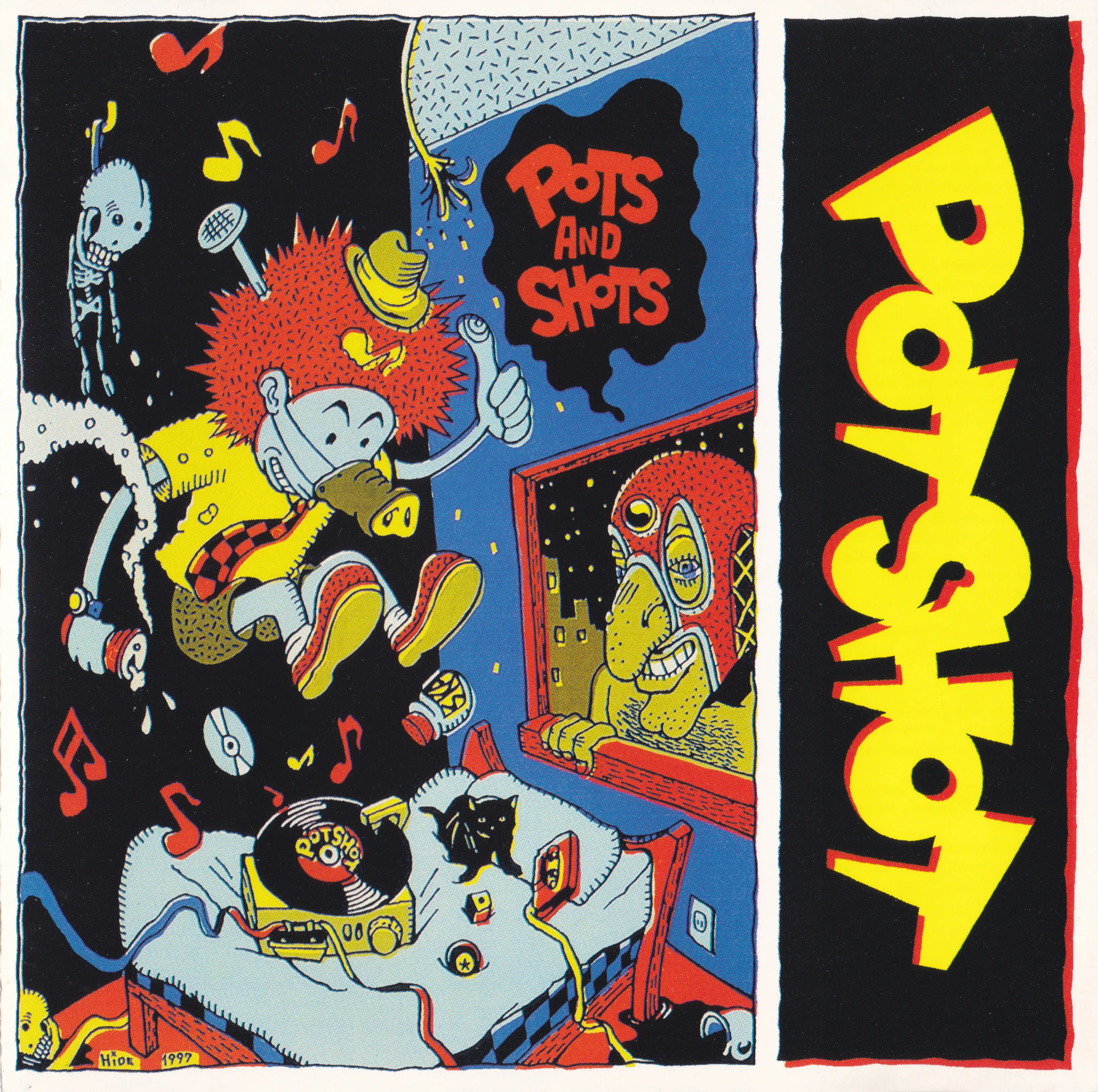 Official album cover art for the release Pots and Shots by Potshot