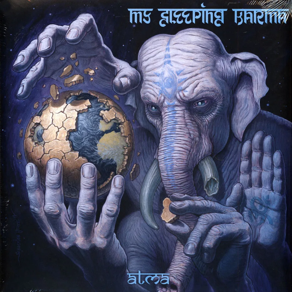 Official album cover art for the release Atma by My Sleeping Karma