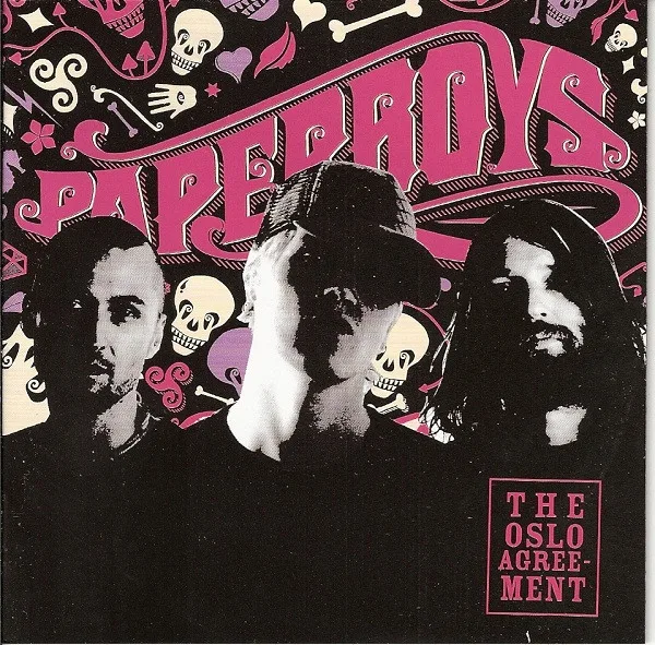 Official album cover art for the release The Oslo Agreement by Paperboys
