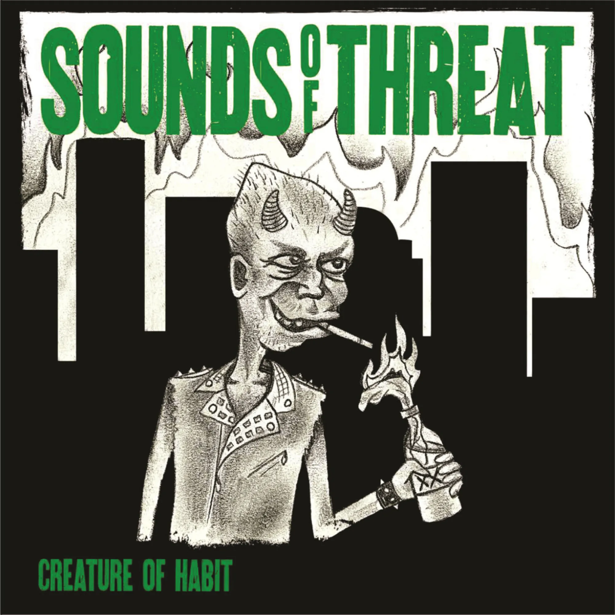 Official album cover art for the release Creature of Habit by Sounds of Threat