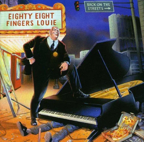 Official album cover art for the release Back on the Streets by 88 Fingers Louie