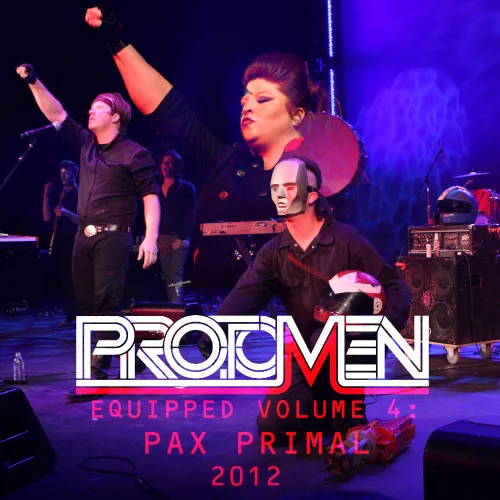 Official album cover art for the release Equipped, Vol. IV - PAX PRIMAL 2012 by The Protomen