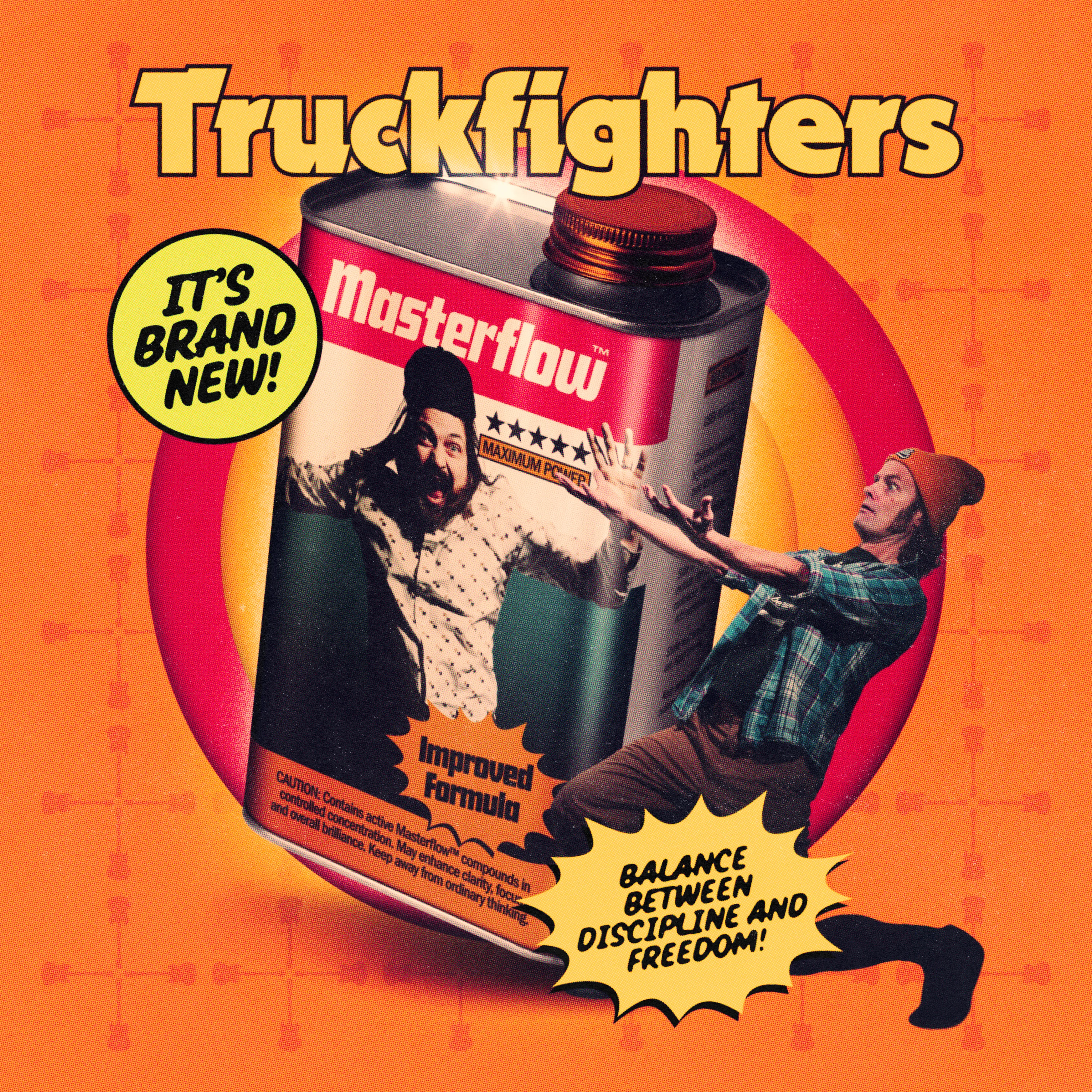 Official album cover art for the release Masterflow by Truckfighters