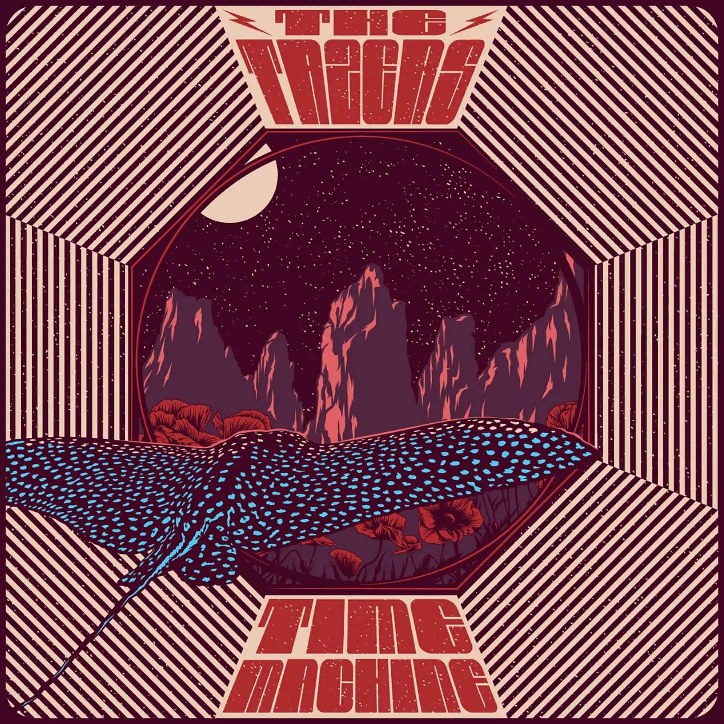 Official album cover art for the release Time Machine by The Tazers
