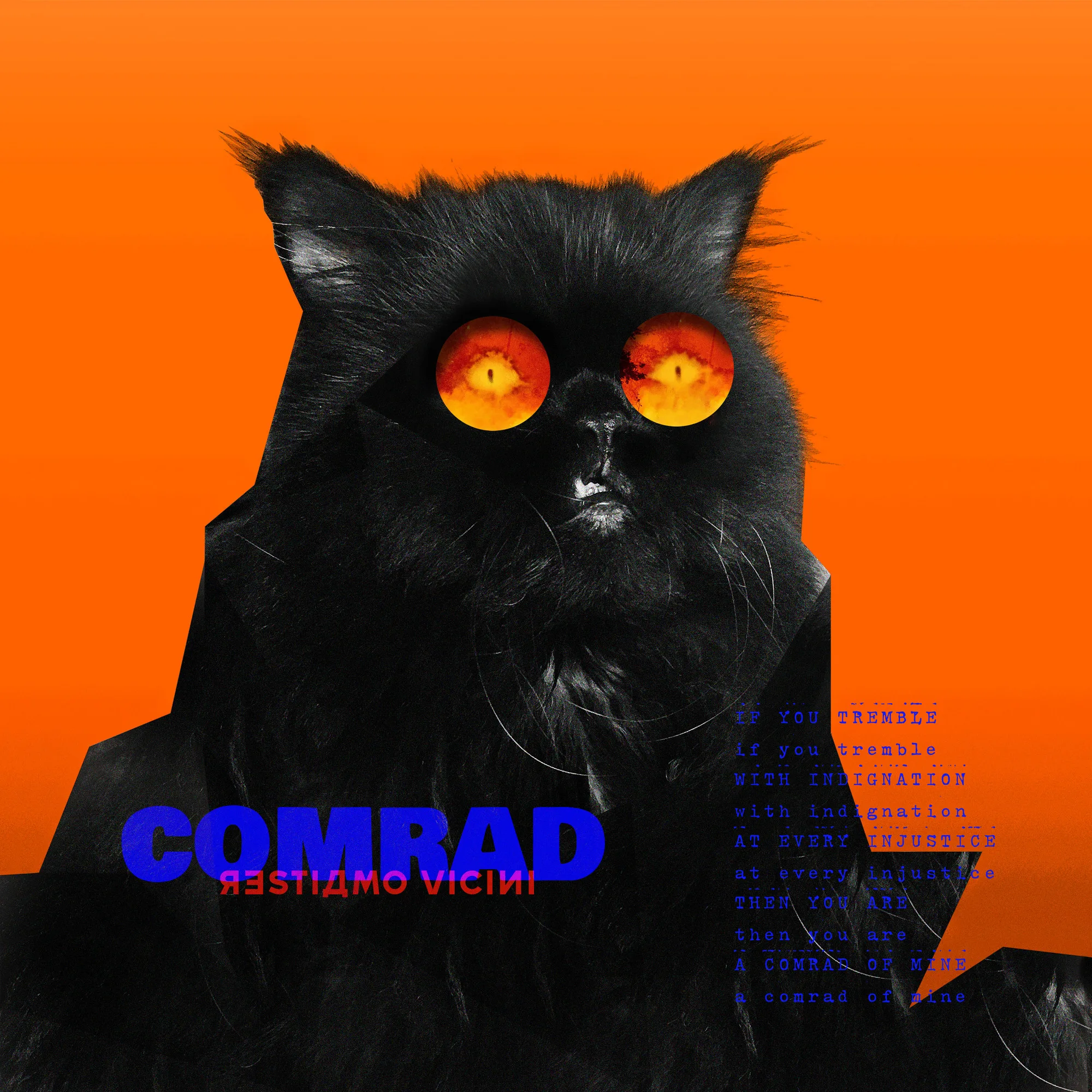 Official album cover art for the release Restiamo vicini by Comrad