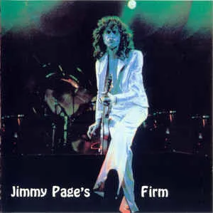 Official album cover art for the release Jimmy Page’s Firm by The Firm