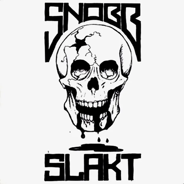 Official album cover art for the release Snobbslakt by Snobbslakt