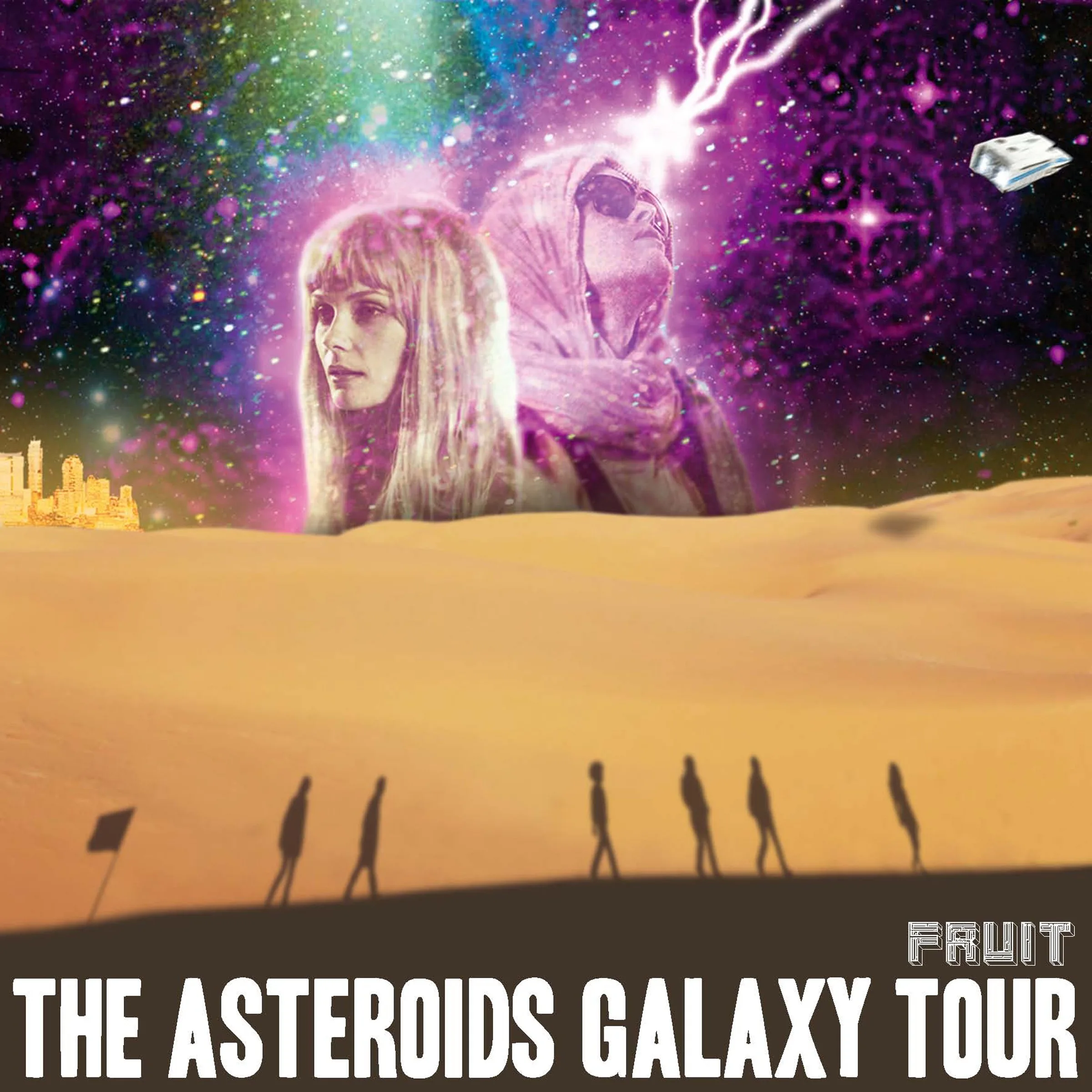 Official album cover art for the release Fruit by The Asteroids Galaxy Tour
