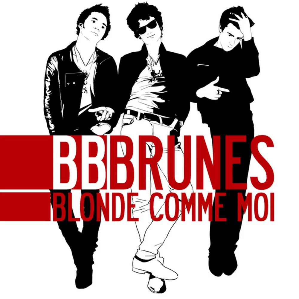 Official album cover art for the release Blonde comme moi by BB Brunes