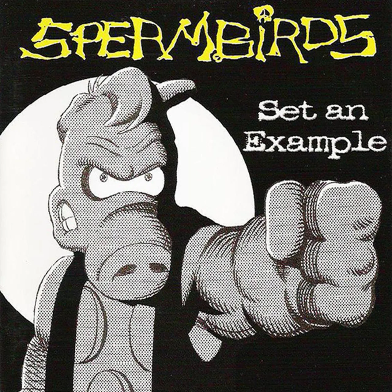 Official album cover art for the release Set an Example by Spermbirds