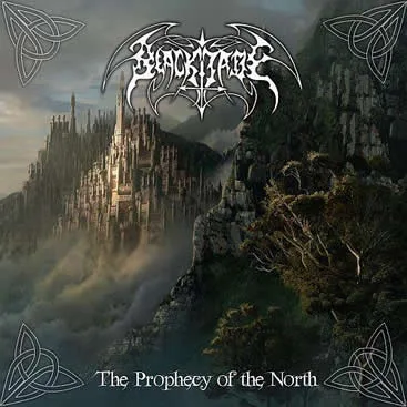 Official album cover art for the release The Prophecy of the North by Black Jade