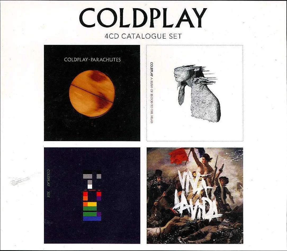 Coldplay 4 CD Catalogue Set