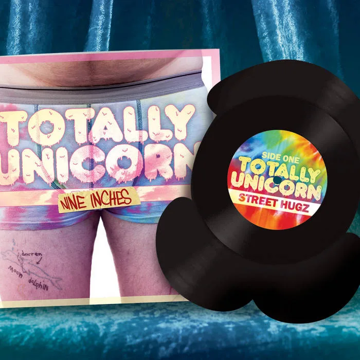 Official album cover art for the release 7 Inches by Totally Unicorn