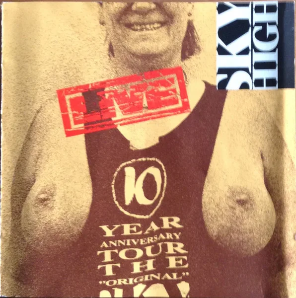 Official album cover art for the release Safe Sex: Live by Sky High