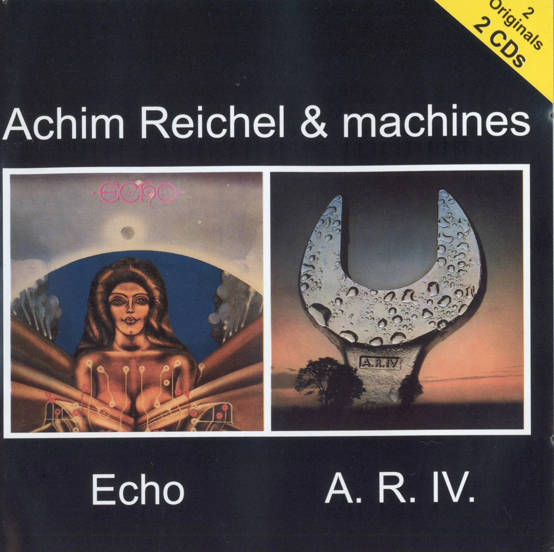Official album cover art for the release Echo / A.R. IV by A.R. & Machines