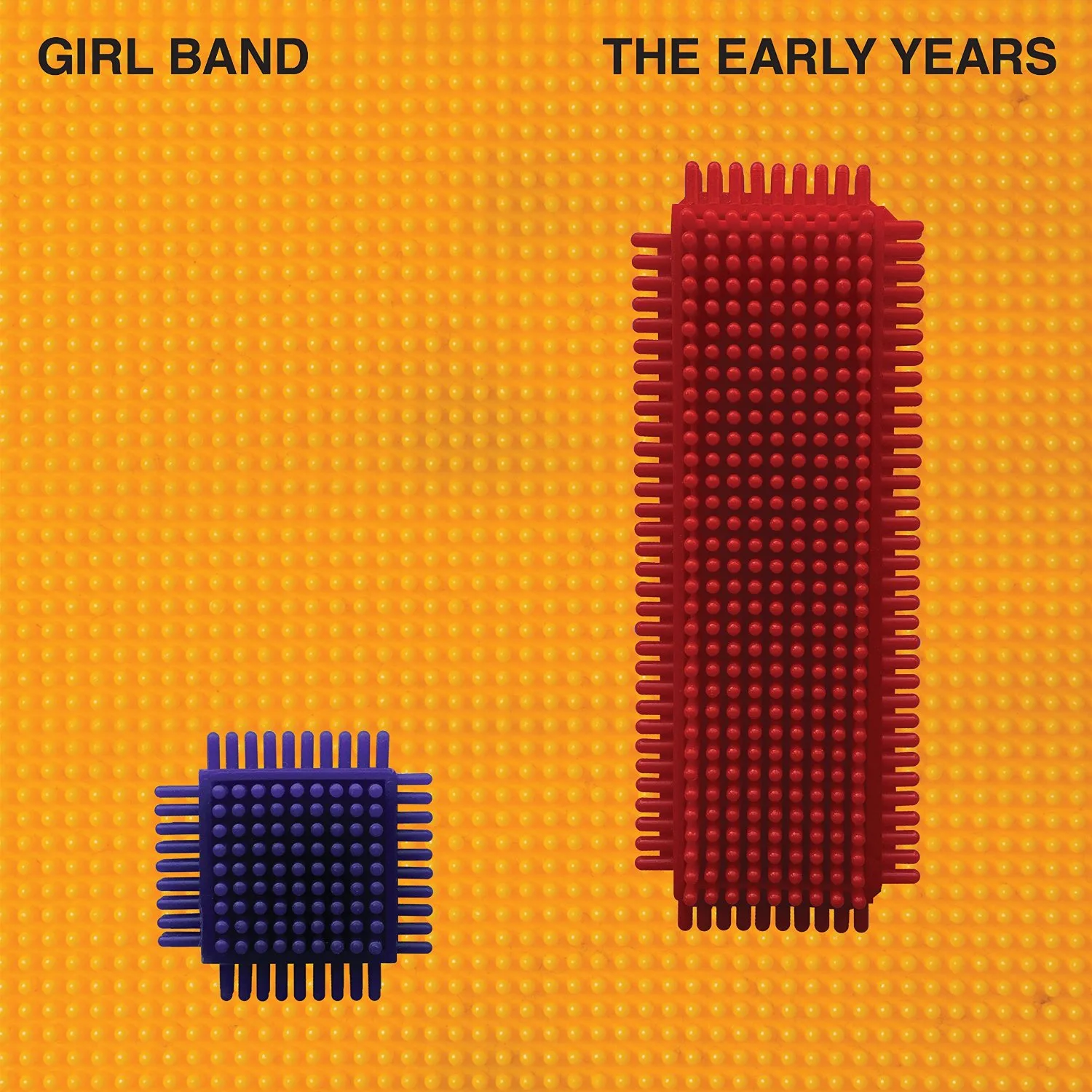 Official album cover art for the release The Early Years by Gilla Band