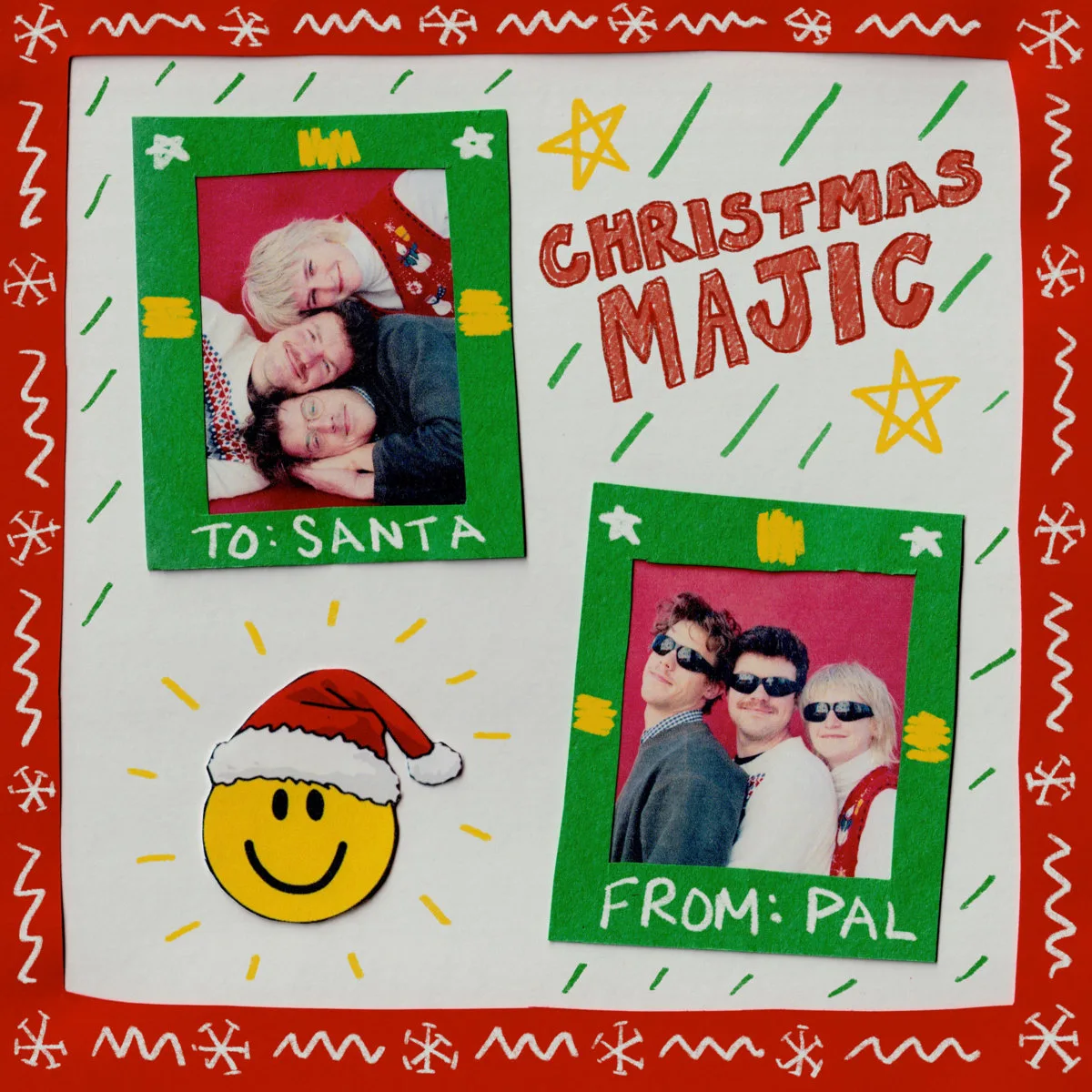 Official album cover art for the release Christmas Majic by PAL
