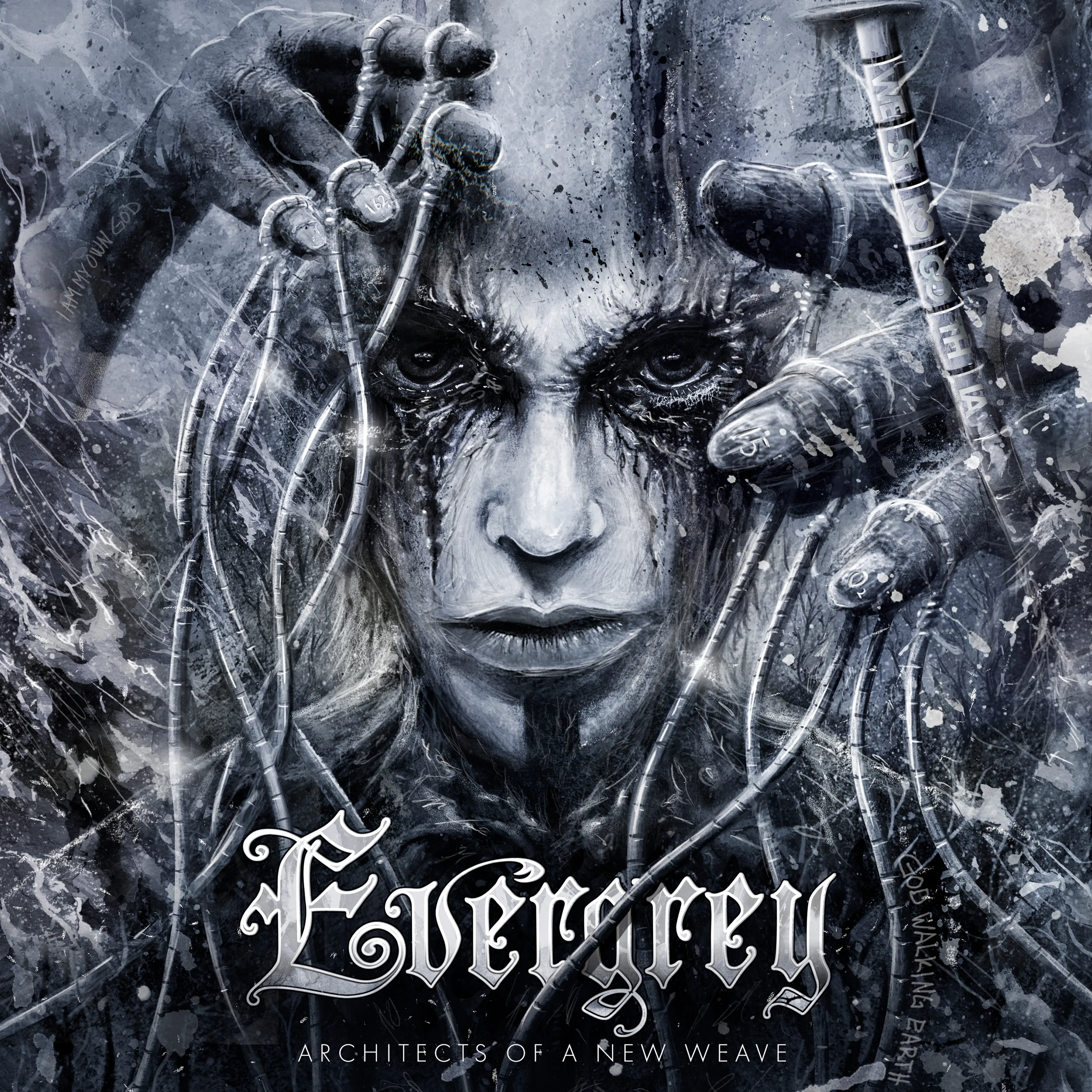 Official album cover artwork for Architects of a New Weave by Evergrey