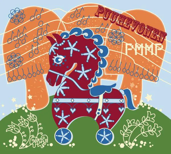 Official album cover art for the release Puuhevonen by PMMP
