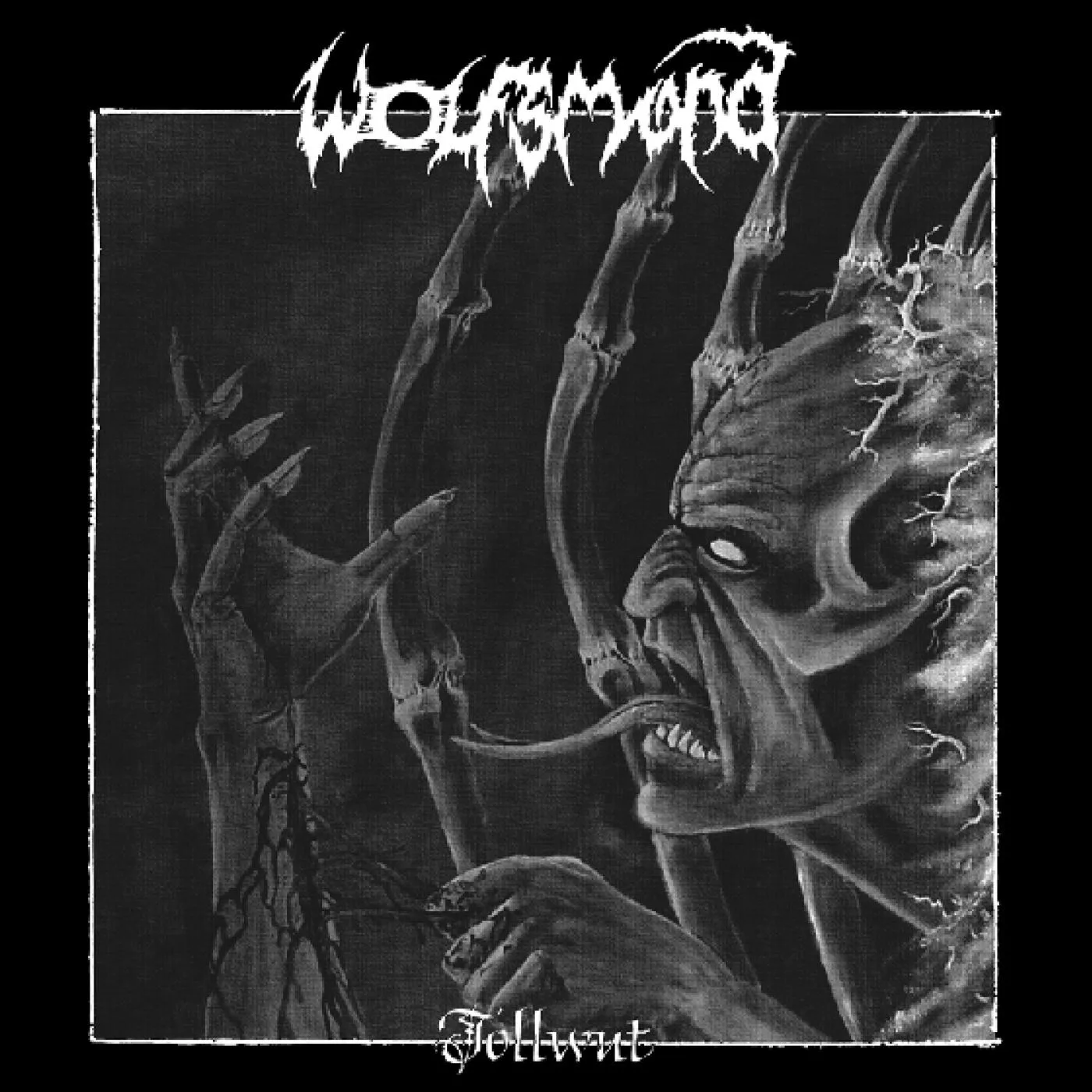 Official album cover art for the release Tollwut by Wolfsmond