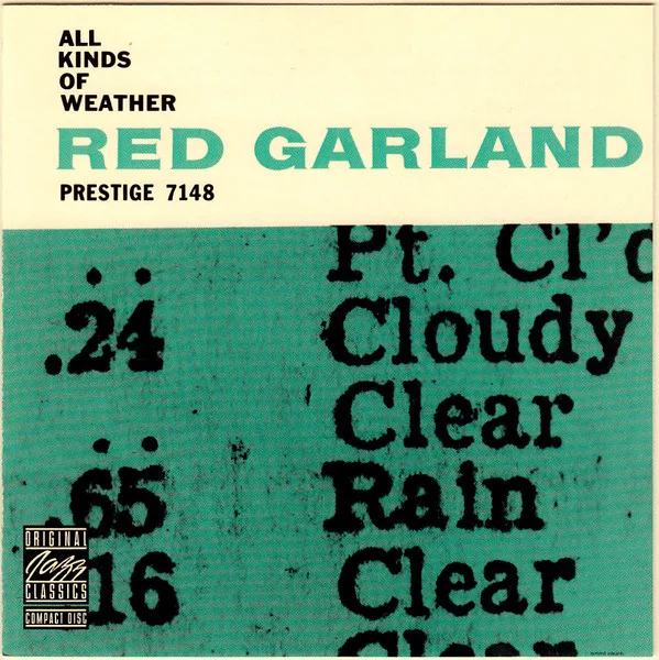 Official album cover art for the release All Kinds of Weather by Red Garland Trio