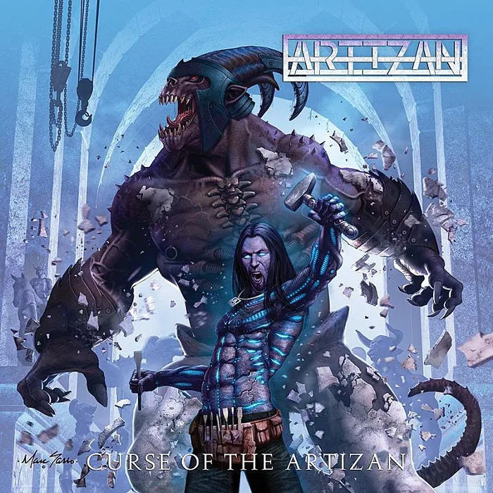 Official album cover art for the release Curse of the Artizan by Artizan