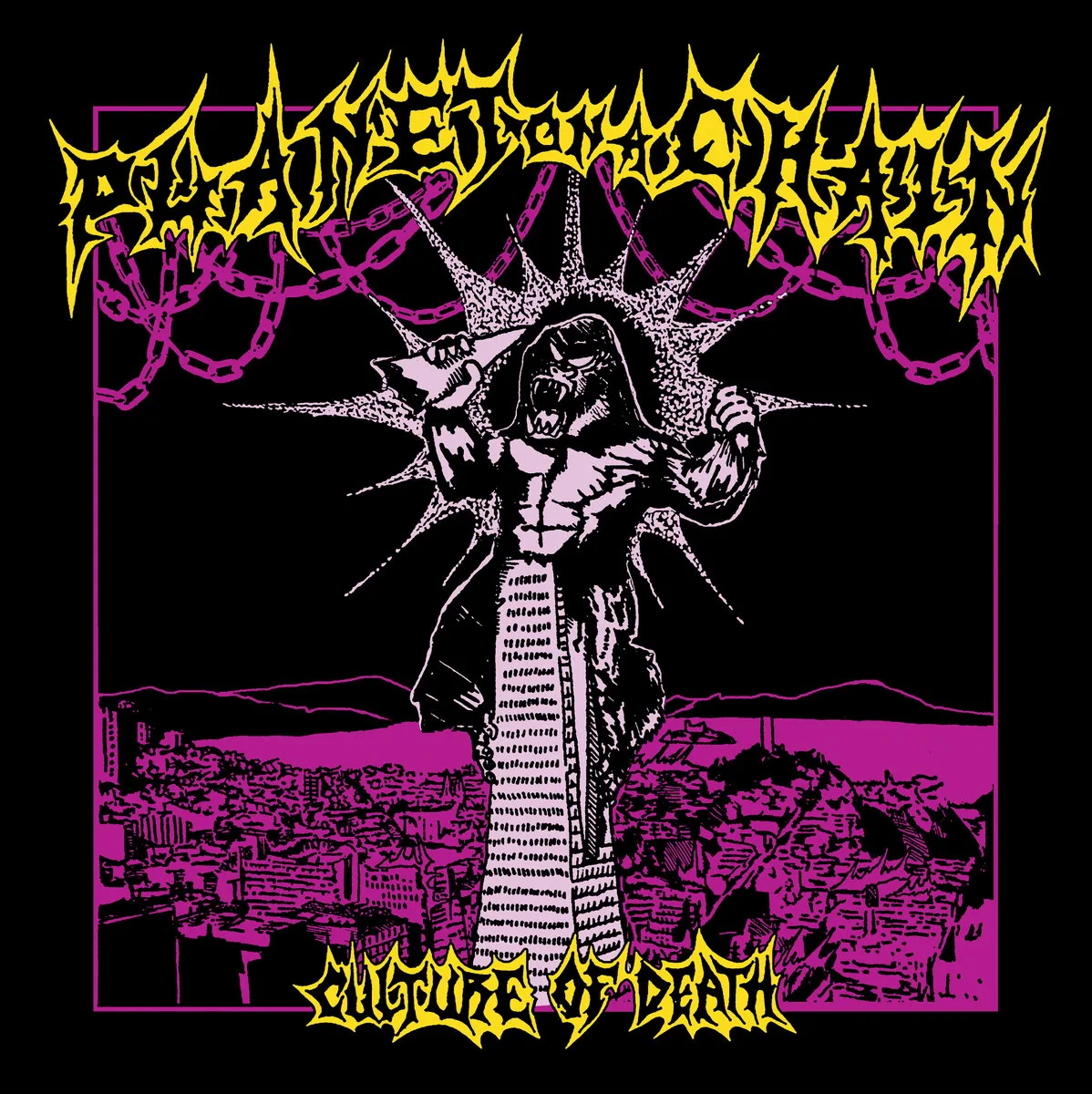 Official album cover art for the release Culture of Death by Planet on a Chain
