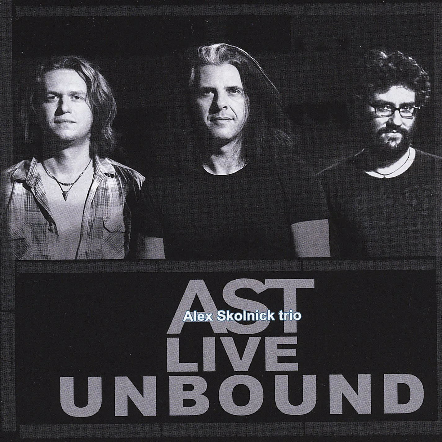 Official album cover art for the release Live Unbound by Alex Skolnick Trio