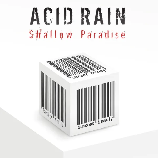Official album cover art for the release Shallow Paradise by Acid Rain