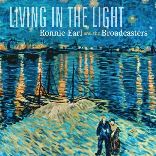 Official album cover art for the release Living in the Light by Ronnie Earl and the Broadcasters