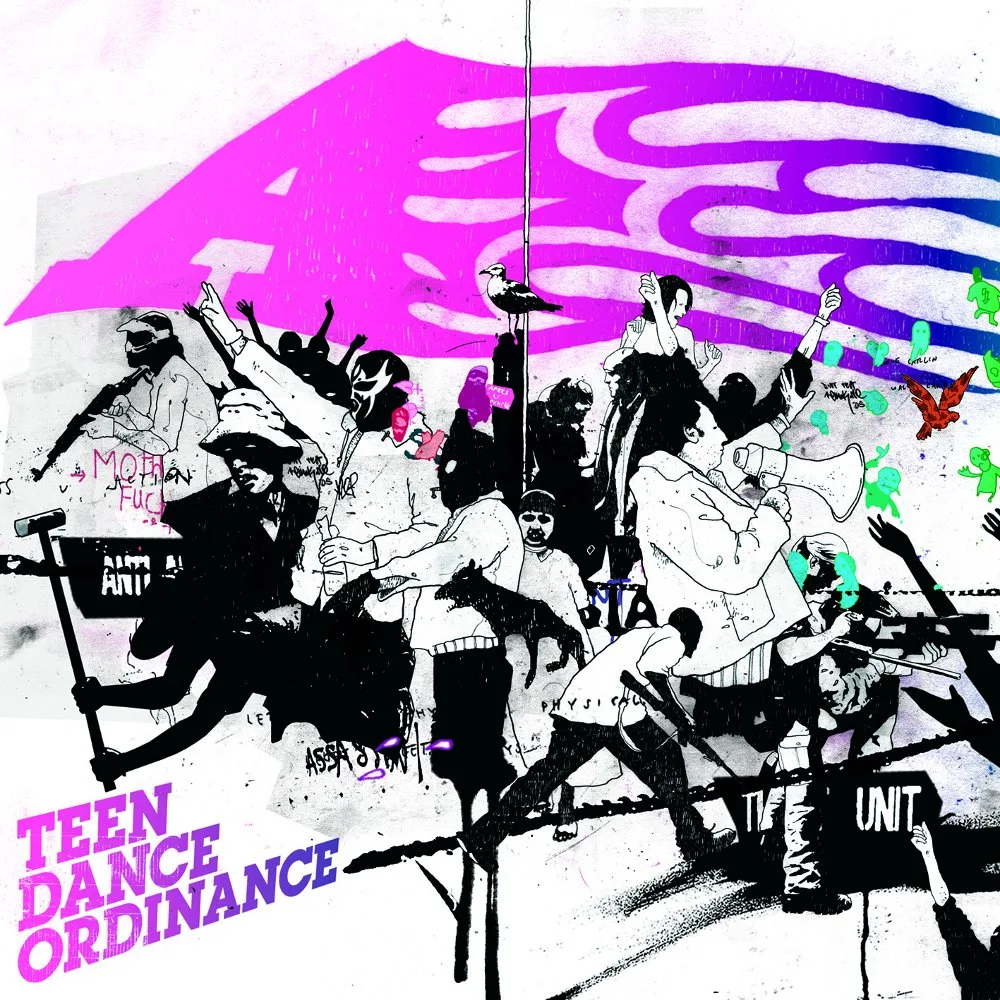 Official album cover art for the release Teen Dance Ordinance by A