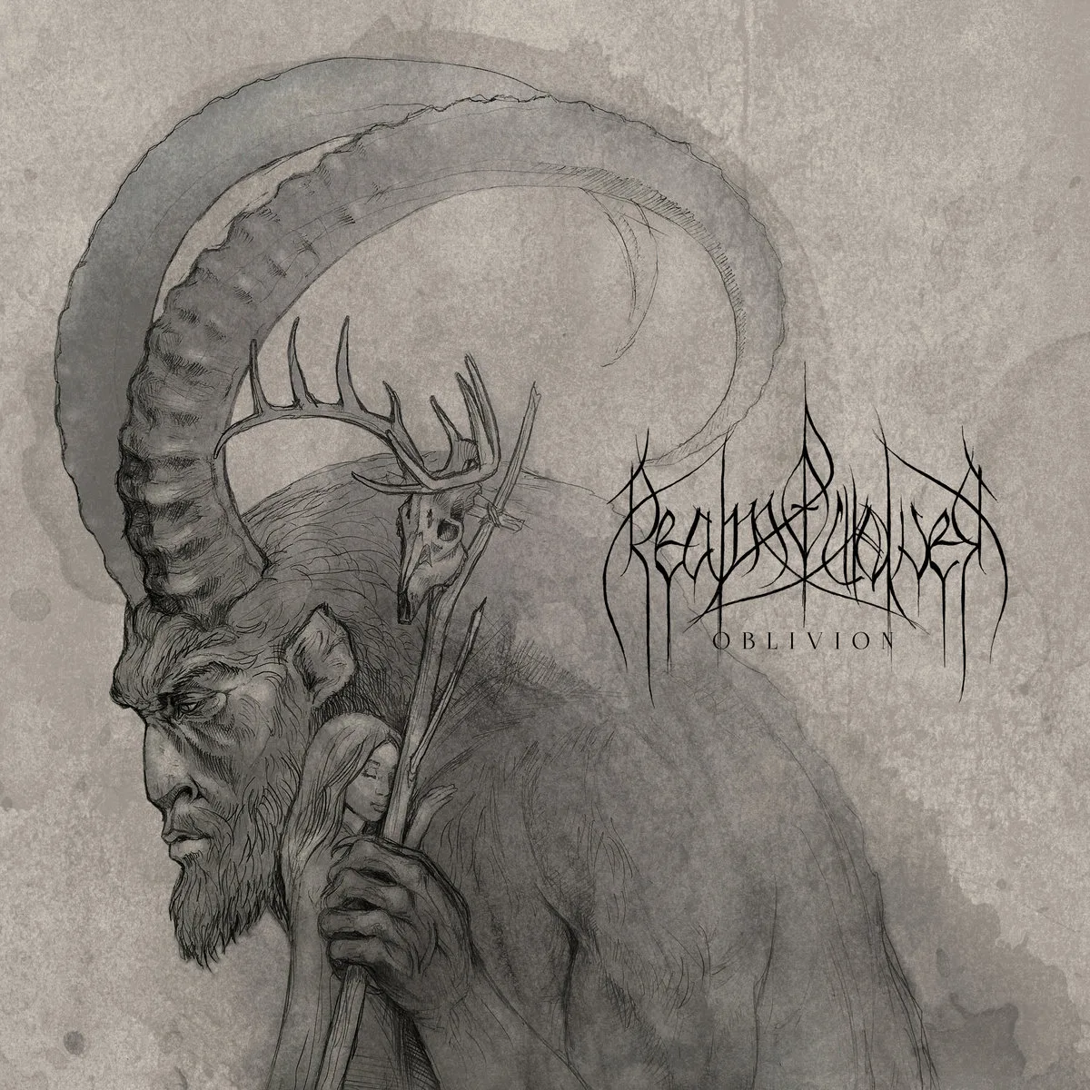 Official album cover art for the release Oblivion by Realm of Wolves
