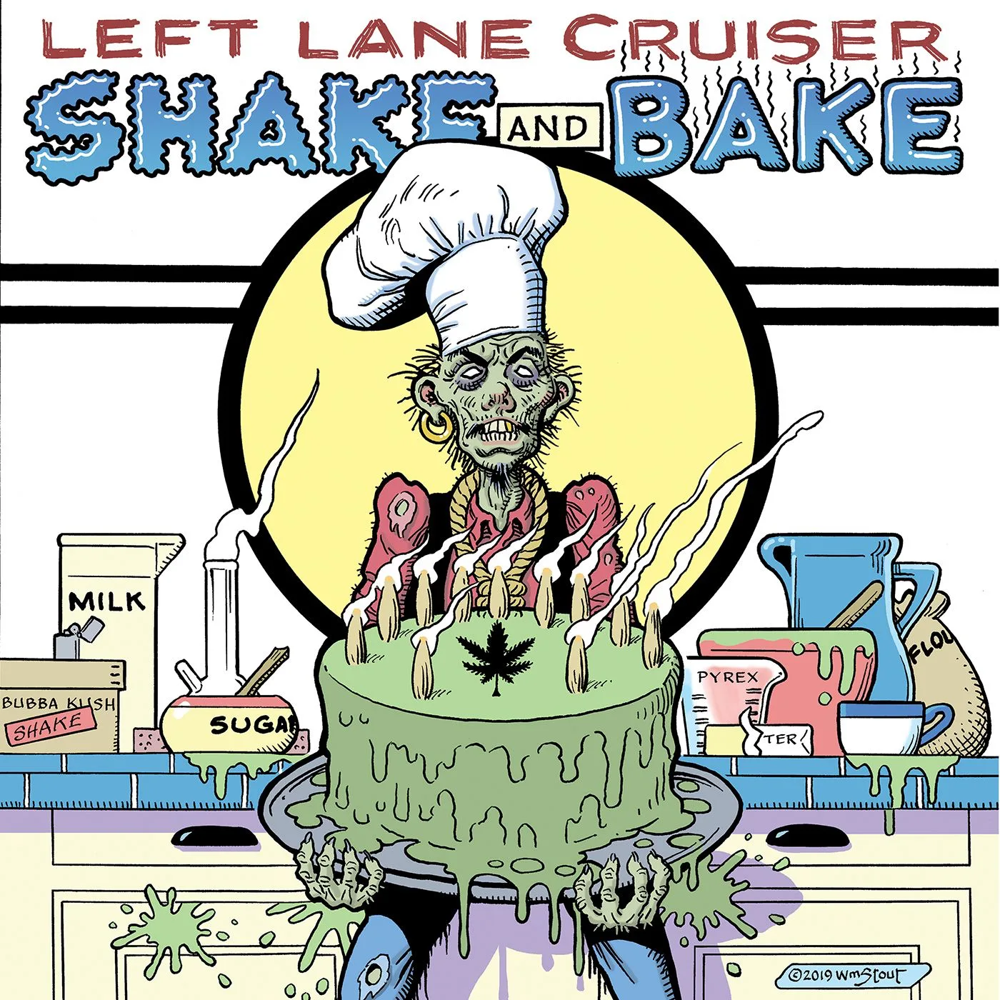 Official album cover art for the release Shake and Bake by Left Lane Cruiser