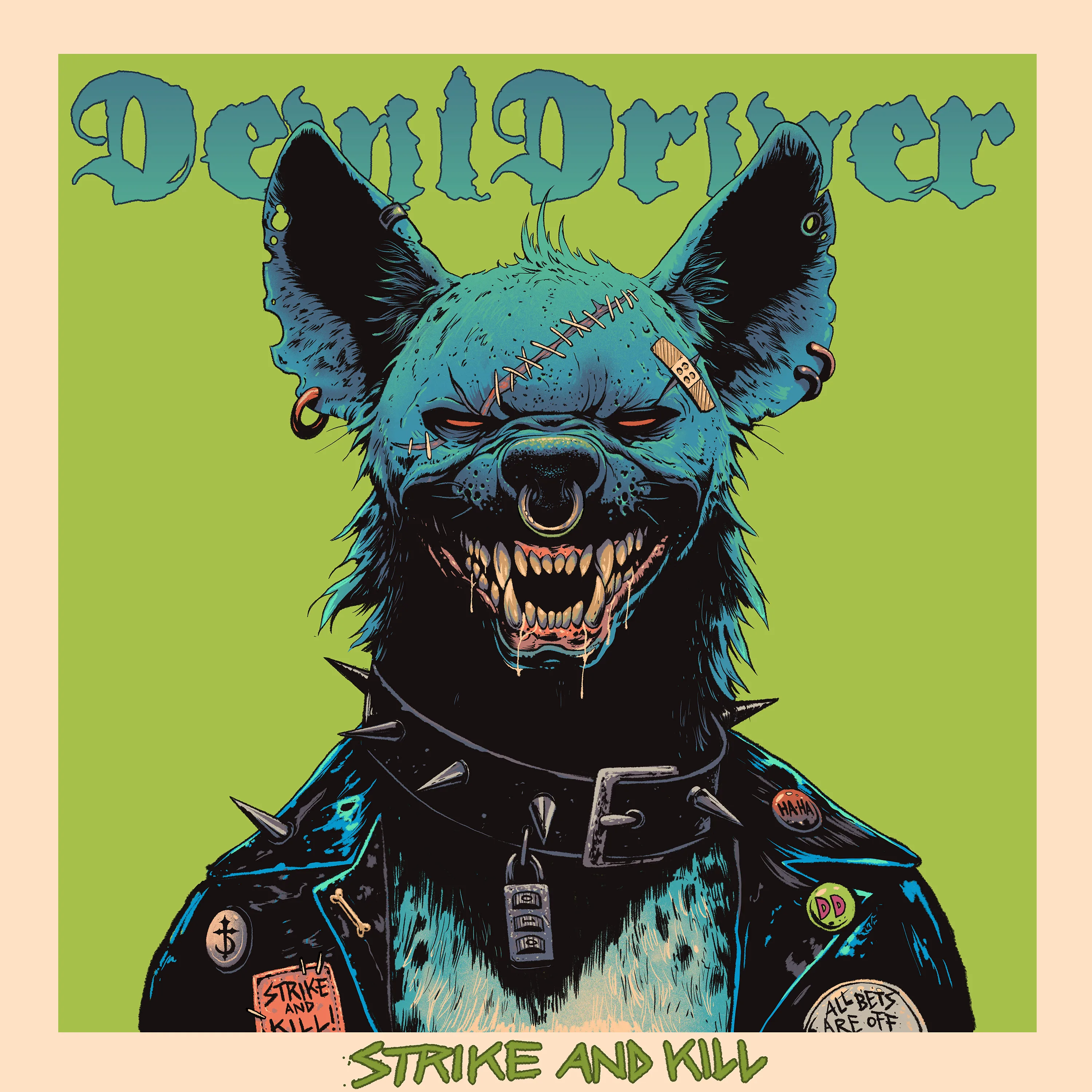 Official album cover artwork for Strike and Kill by DevilDriver
