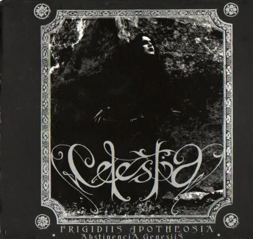 Official album cover art for the release Frigidiis Apotheosia: Abstinencia Genesiis by Celestia